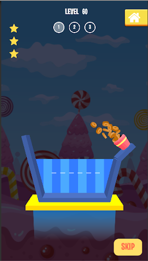 Filler Candies Bucket