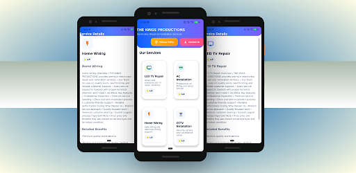 Kings Media Productions Android uygulaması resmi kapak afişi