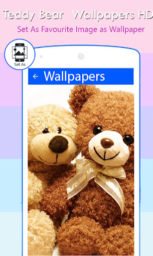 Android application Teddy Bear Wallpapers HD screenshort