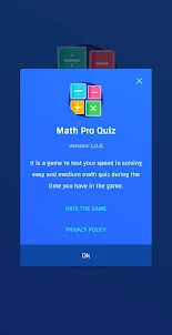 Math Pro Quiz