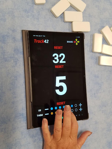 Android application Track 42 Dominoes screenshort