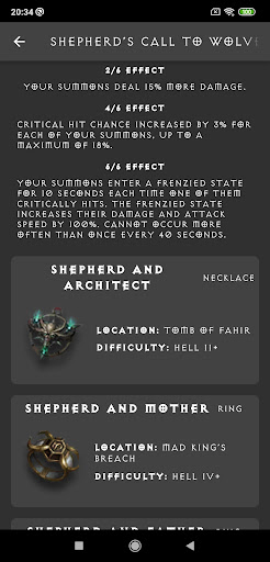 DiabloDB Screen 2