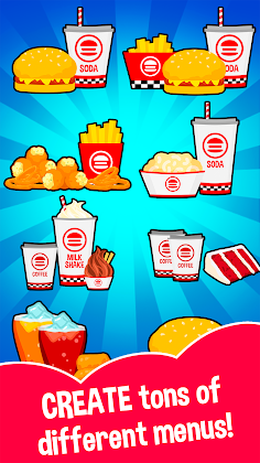 Burger Restaurant: Food Merge - Screenshot 2