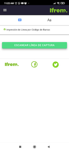 Pagos IFREM Screen 3