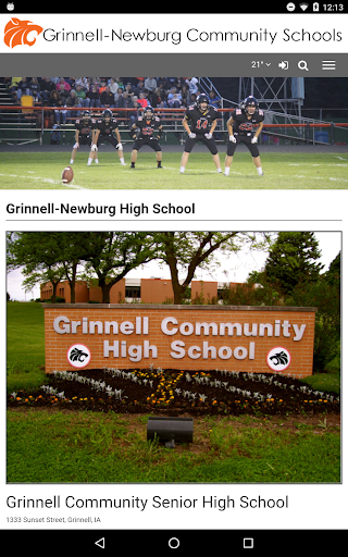 Grinnell-Newburg CSD Screen 2