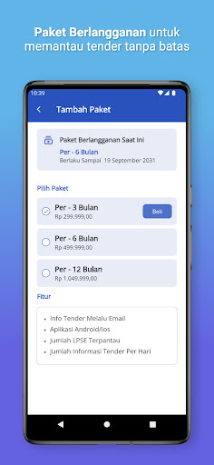 iTender.id Screen 2