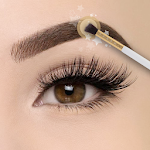 Cover Image of Download Eyebrow Shape Changer and Edit  APK