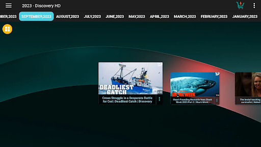 Screenshot of Discovery HD (Unofficial)