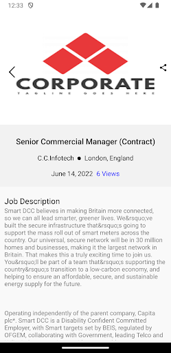Medicojob Jobseeker Screen 3