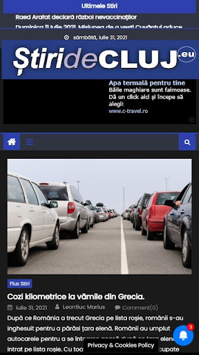 Știri de Cluj .eu Screen 2