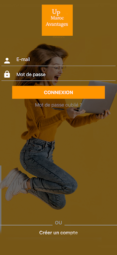 Android application UP Maroc Avantages screenshort