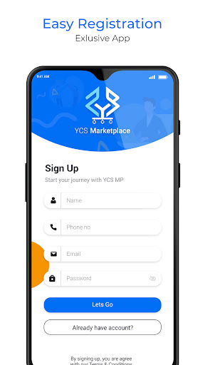 Android application YCS Marketplace screenshort