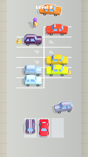 Android application Colorful Parking screenshort