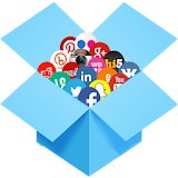 Social Media Box icon