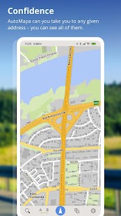 AutoMapa - offline navigation Tangkapan layar