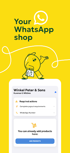 Android application OrderLemon screenshort