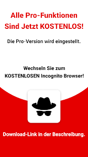 Inkognito Pro (eingestellt) لقطة شاشة