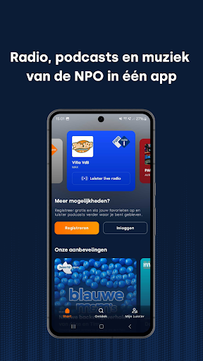 Android application NPO Luister screenshort