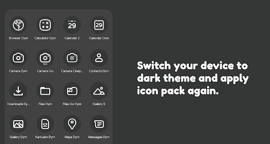 Pix Monochrome Icon Pack