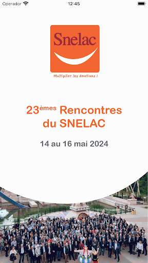 Android application 23èmes Rencontres du SNELAC screenshort