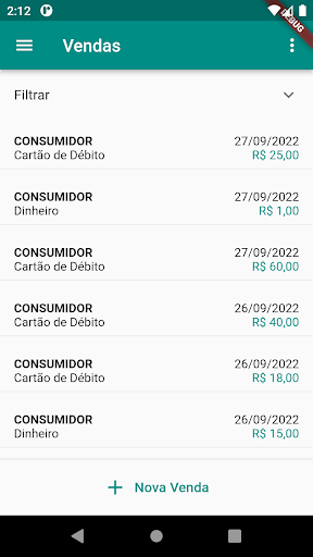 Android application Sg Mob 3.0 screenshort