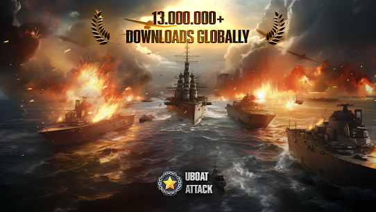 Uboat Attack MOD APK v2.34.3 (Free Rewards) 1