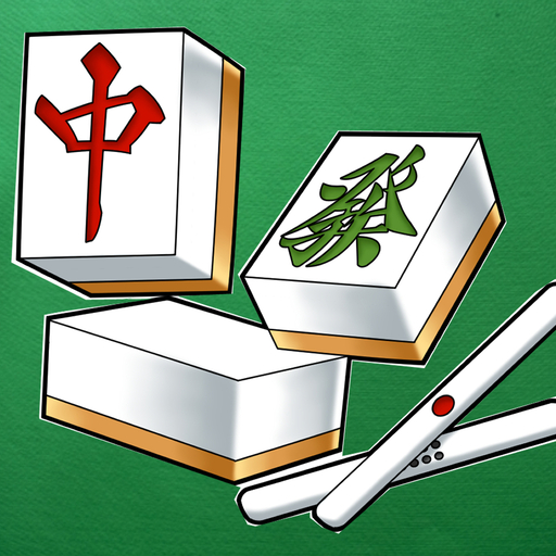 麻雀　手役捨牌パズル -初心者から上級者まで、脳トレパズル- logo
