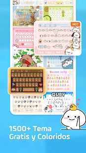 Teclado Emoji Facemoji & Fonts Screenshot