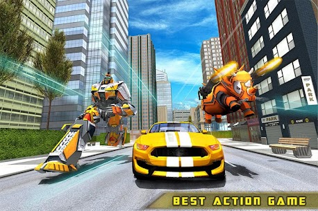 Rhino Robot Games MOD APK: Robot Wars (GOD MODE) 4