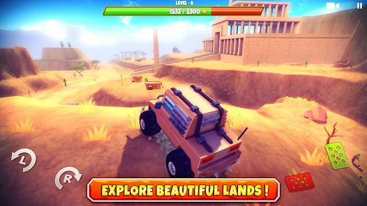 Zombie Offroad Safari 1.2.7 APK + Mod (Unlimited money) for Android