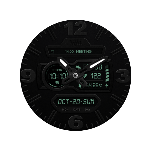 SamWatch Matte Black 2022 logo