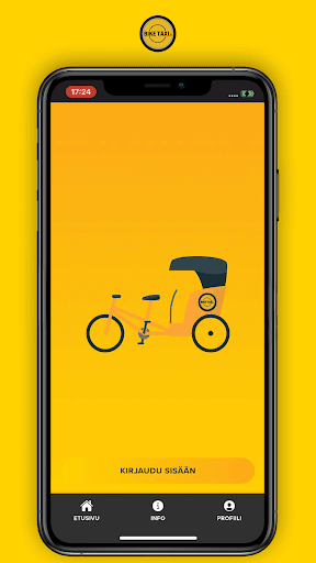 Android application Biketaxi App screenshort