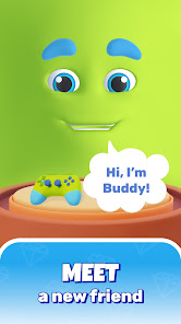 Talking Buddy: virtual slime apkdebit screenshots 1