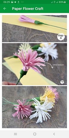Paper Flower Craft Instructionのおすすめ画像5