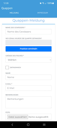 Android application Quappen-App screenshort