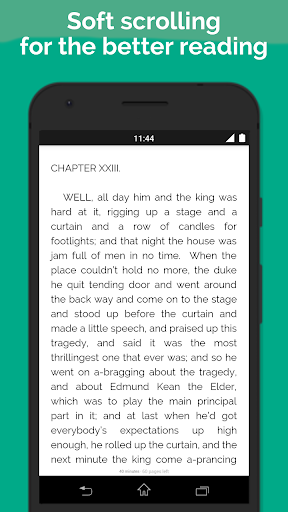 Android application Adventures of Huckleberry Finn screenshort