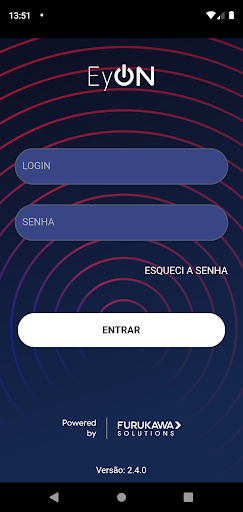 Android application EyON Telecom screenshort