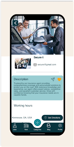 Android application Arab Chicago il screenshort