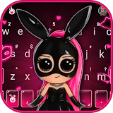 Sexy Bunny Girl Keyboard Theme icon