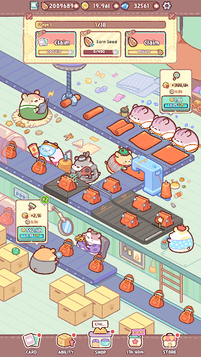 Hamster Cookie Factory v1.19.9 MOD APK (Unlimited Money, Tickets