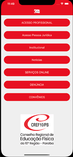 Android application CREF10 screenshort