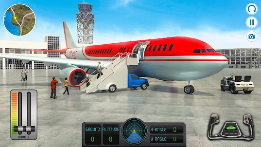 Jeux simulation pilote volant