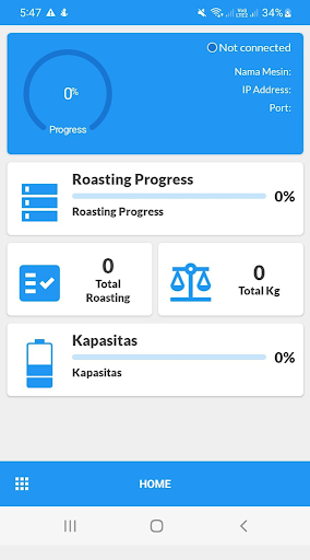 Android application Coffee Roaster Indonesia screenshort