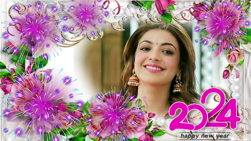 New Year photo frame 2024
