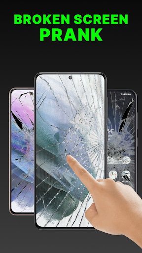 Android application Cracked Screen Prank screenshort