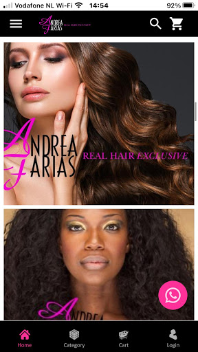Android application Real Hair Exclusive screenshort