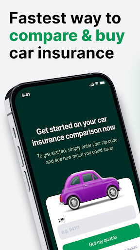 Android application Buy Cheap Car Insurance: Vital screenshort