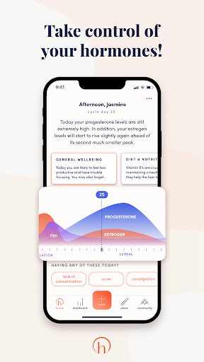 Android application Hormona - Daily Hormone Health screenshort