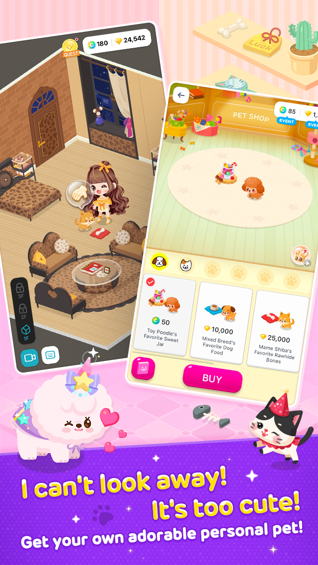 Android application LINE PLAY - Our Avatar World screenshort