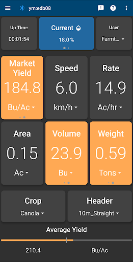 FarmTRX Harvest Screen 2